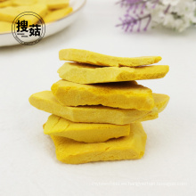 Venta directa de proveedor oro liofilizado chips de calabaza de China